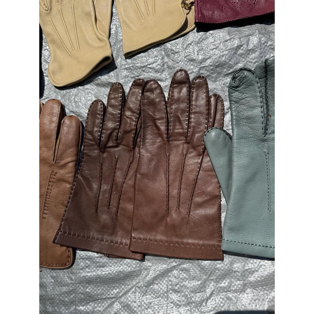 Vintage Estate women gloves lot - Picture 4 of 9